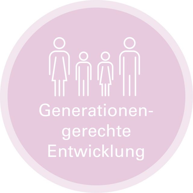 Handlungsfeld Generationengerechte Entwicklung