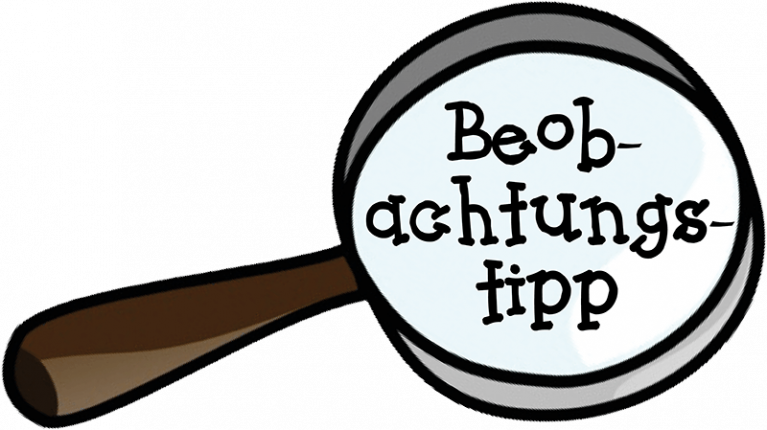Beobachtungstipp
