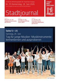 Aktuelles Stadtjournal, Donnerstag, 18.06.2026