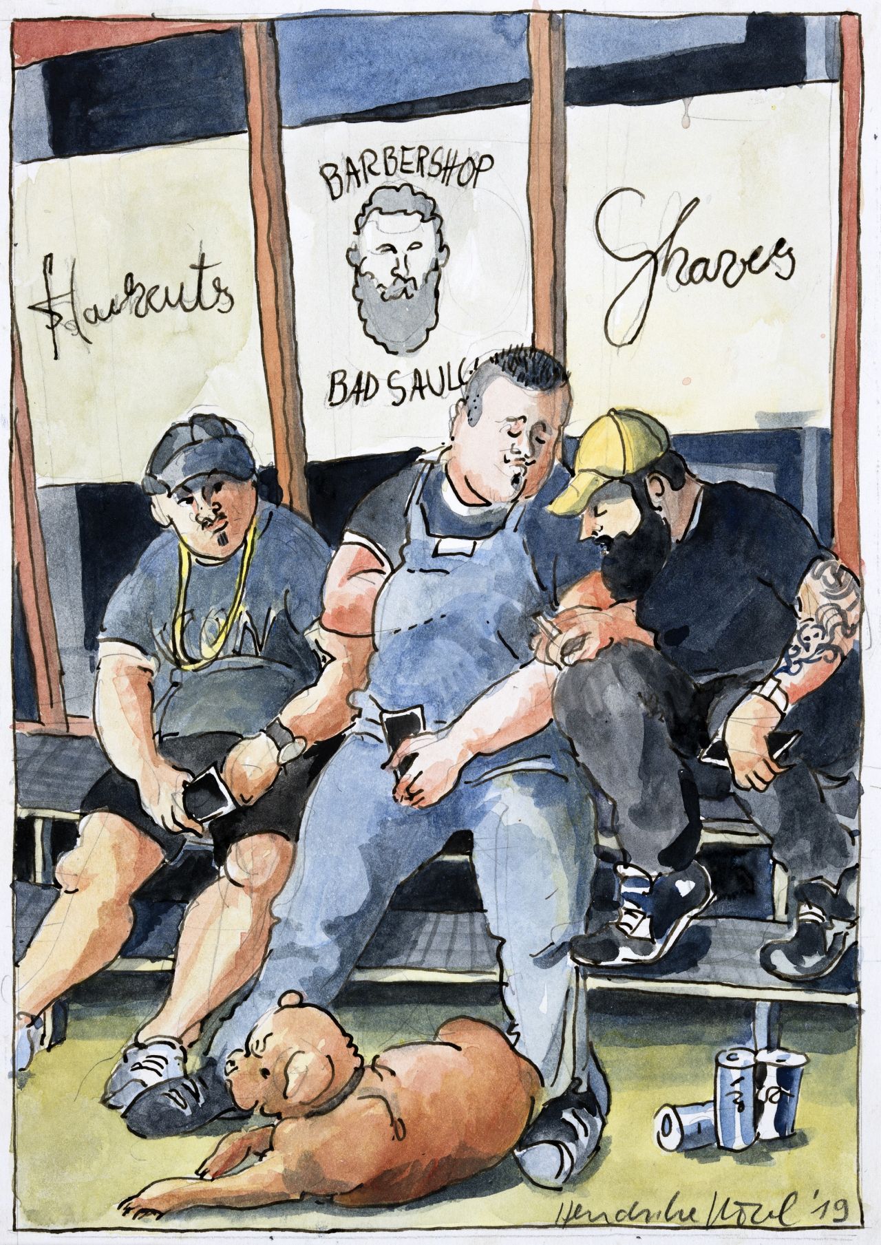 Hendrike Kösel. Barbershop