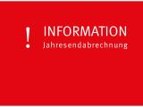 Informationen zur Jahresverbrauchs-Abrechnung 2022