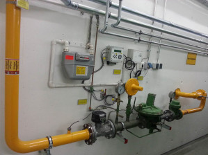 Gasmessung BHKW Hallenbad