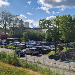 Parkplatz Gesundheitszentrum