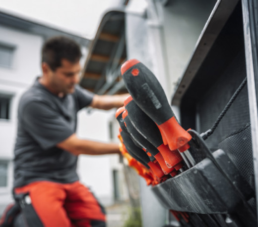 Bild von einem Handwerker